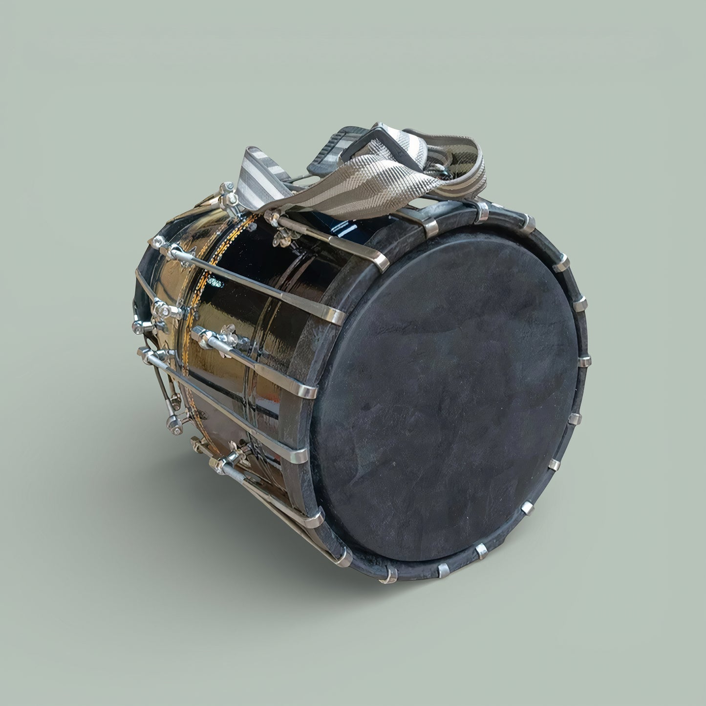 Dhol lange haken luxe zwart