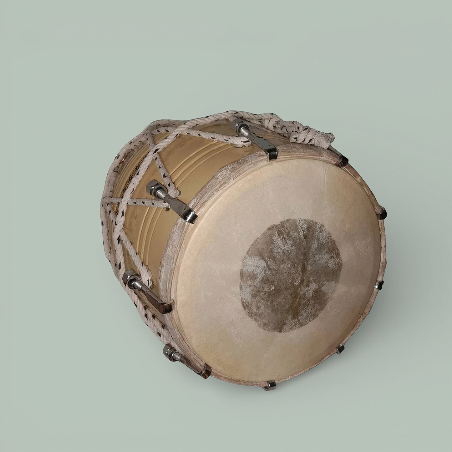 Dholak met haken en touw 45 cm