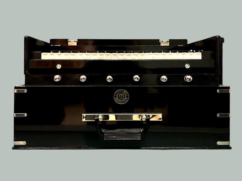 Harmonium foldable 6 stop black