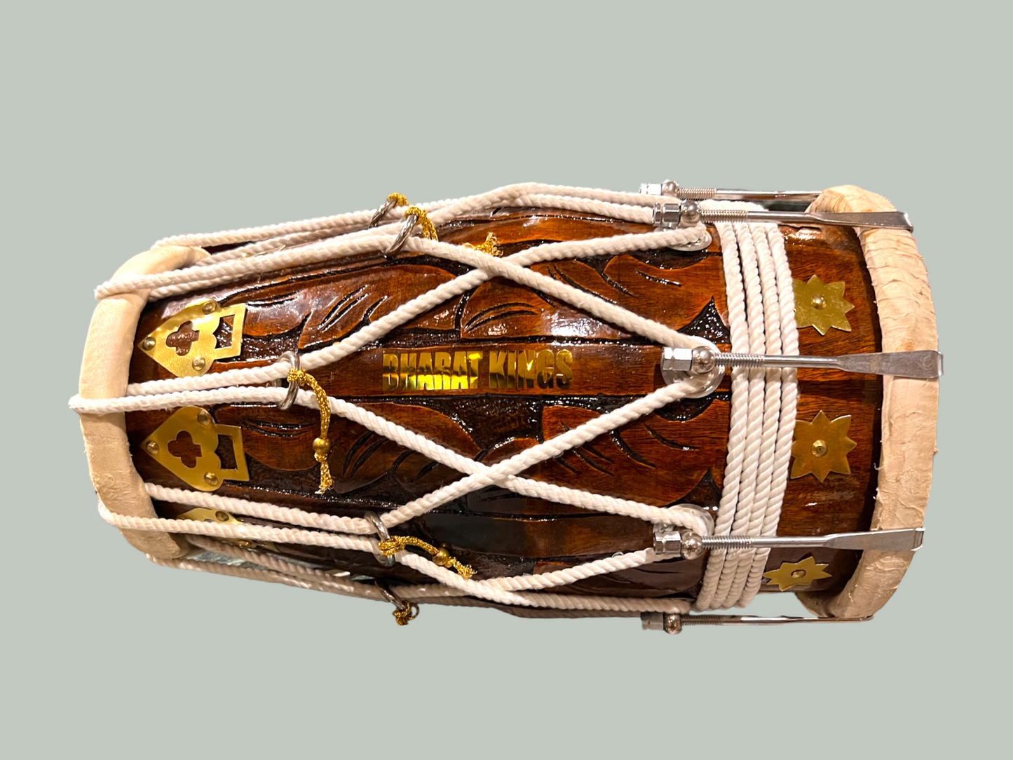 Luxe handcarved dholak