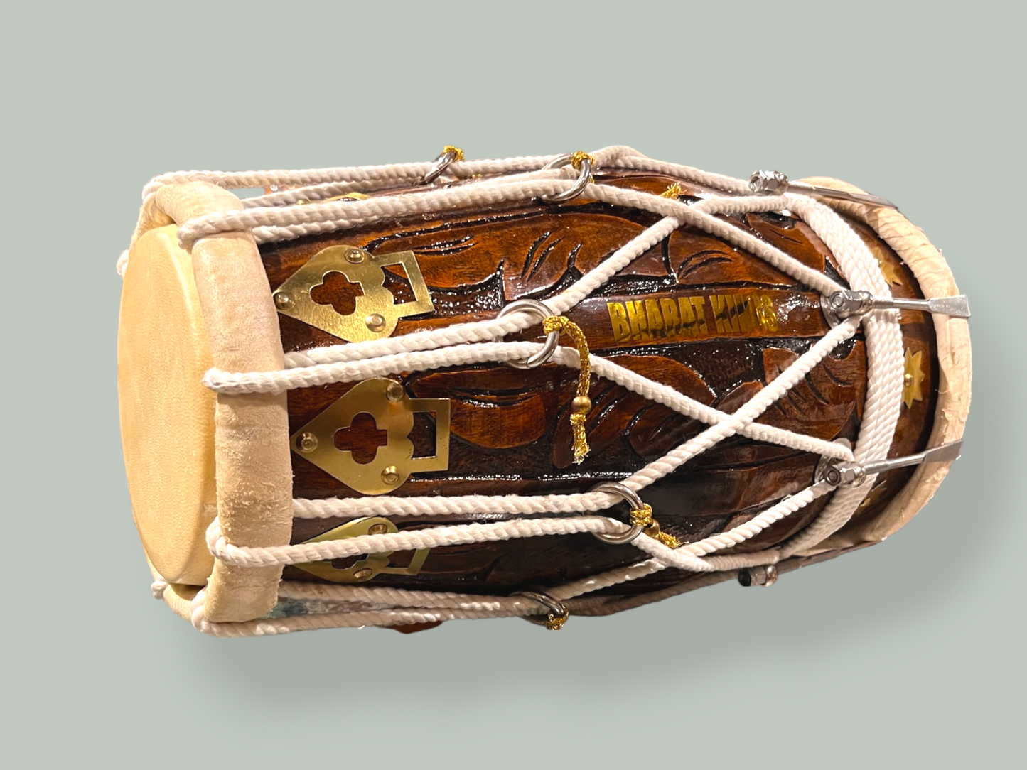 Luxe handcarved dholak