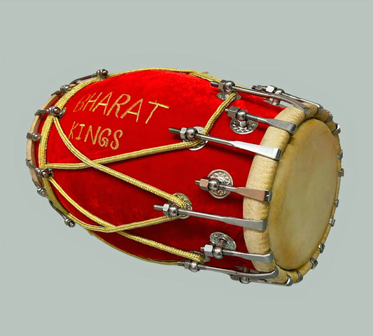 Dhol velvet rood