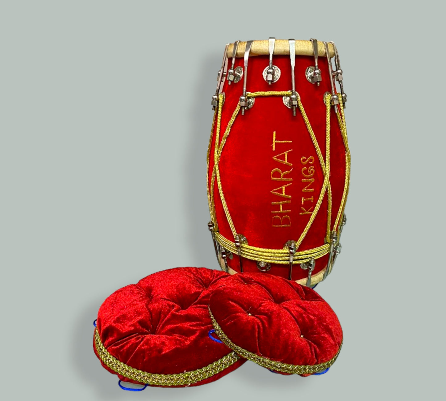 Dhol velvet rood